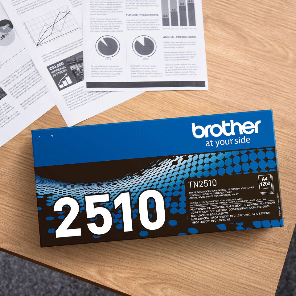 Brother TN2510 print capaciteit tot 1200 pagina's - Image 4