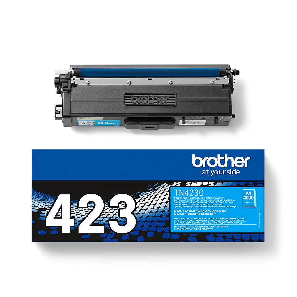 Brother TN423C geschikt voor ca. 4000 paginas A4 - Image 3