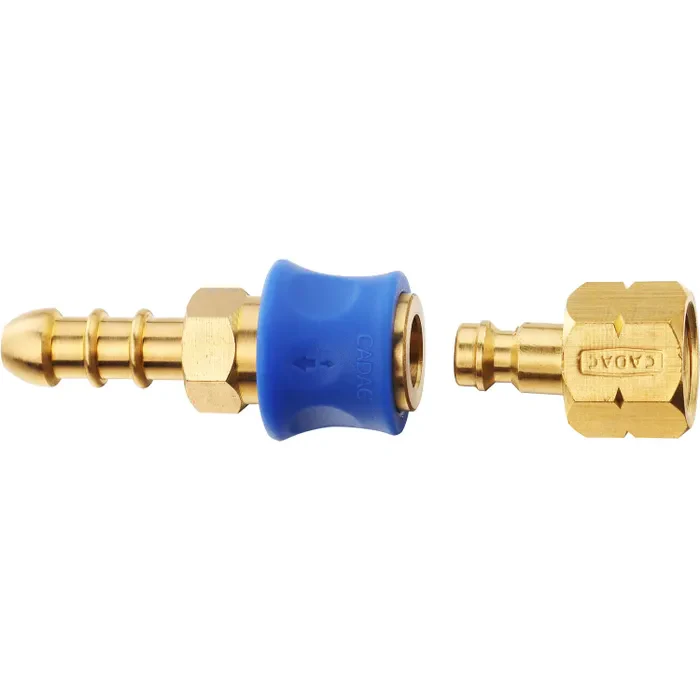 Cadac Quick Release Koppeling BBQ gas Koppelstuk 8mm met Quick Release koppeling - Image 2