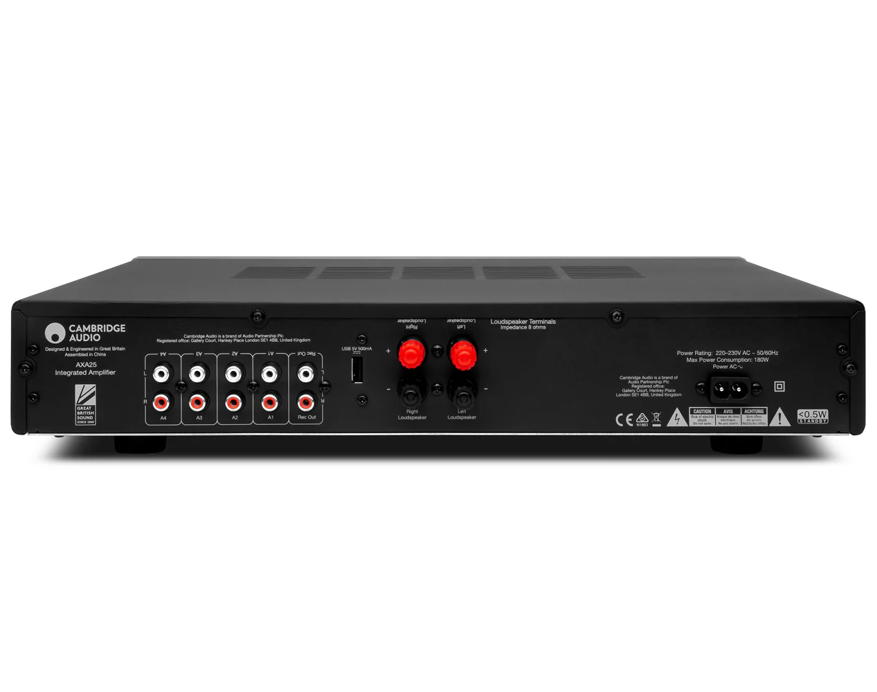 Cambridge Audio AXA25 versterker met 2x25 watt - Image 3