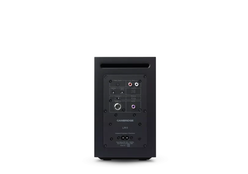 Cambridge Audio L/R S zwart Compacte Actieve Luidsprekerset - Image 2