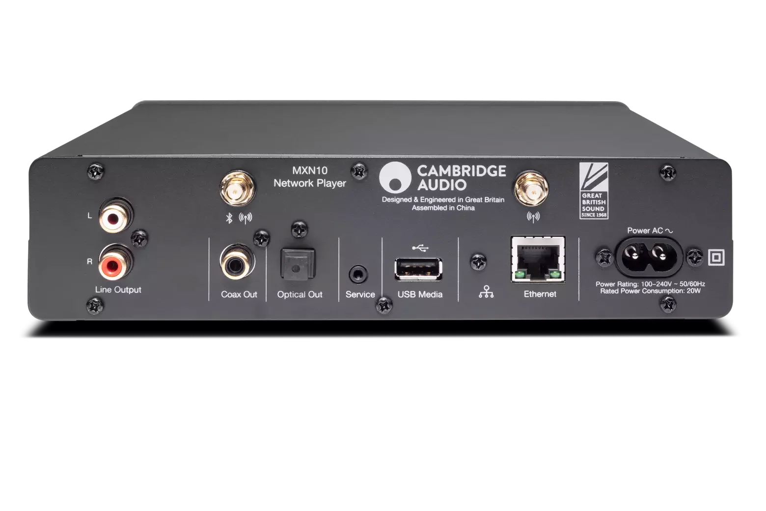 Cambridge Audio MXN10 grijs compacte streaming audio speler - Image 4