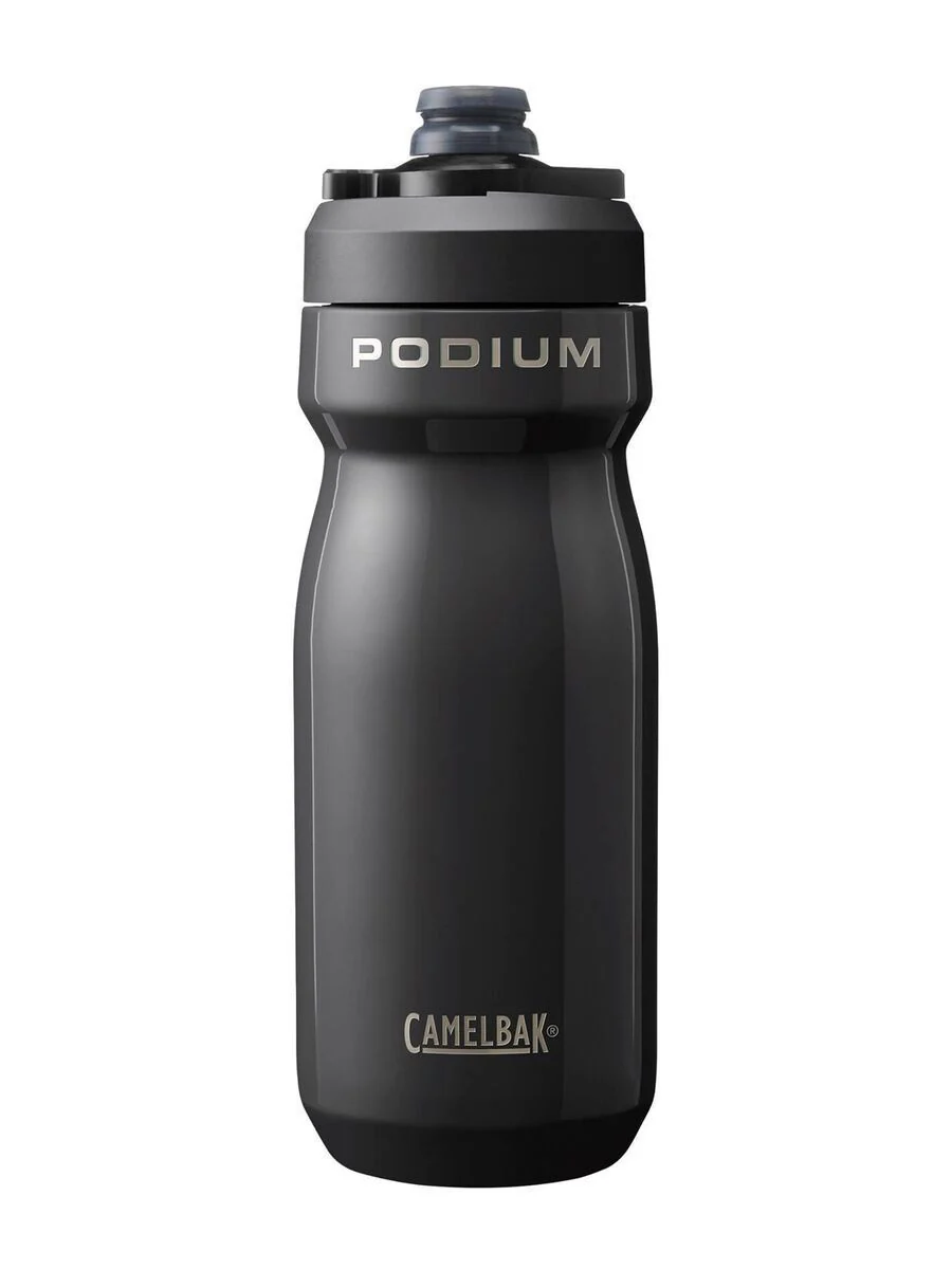 Camelbak Podium Steel 530 ml Geïsoleerde Bidon - Zwart