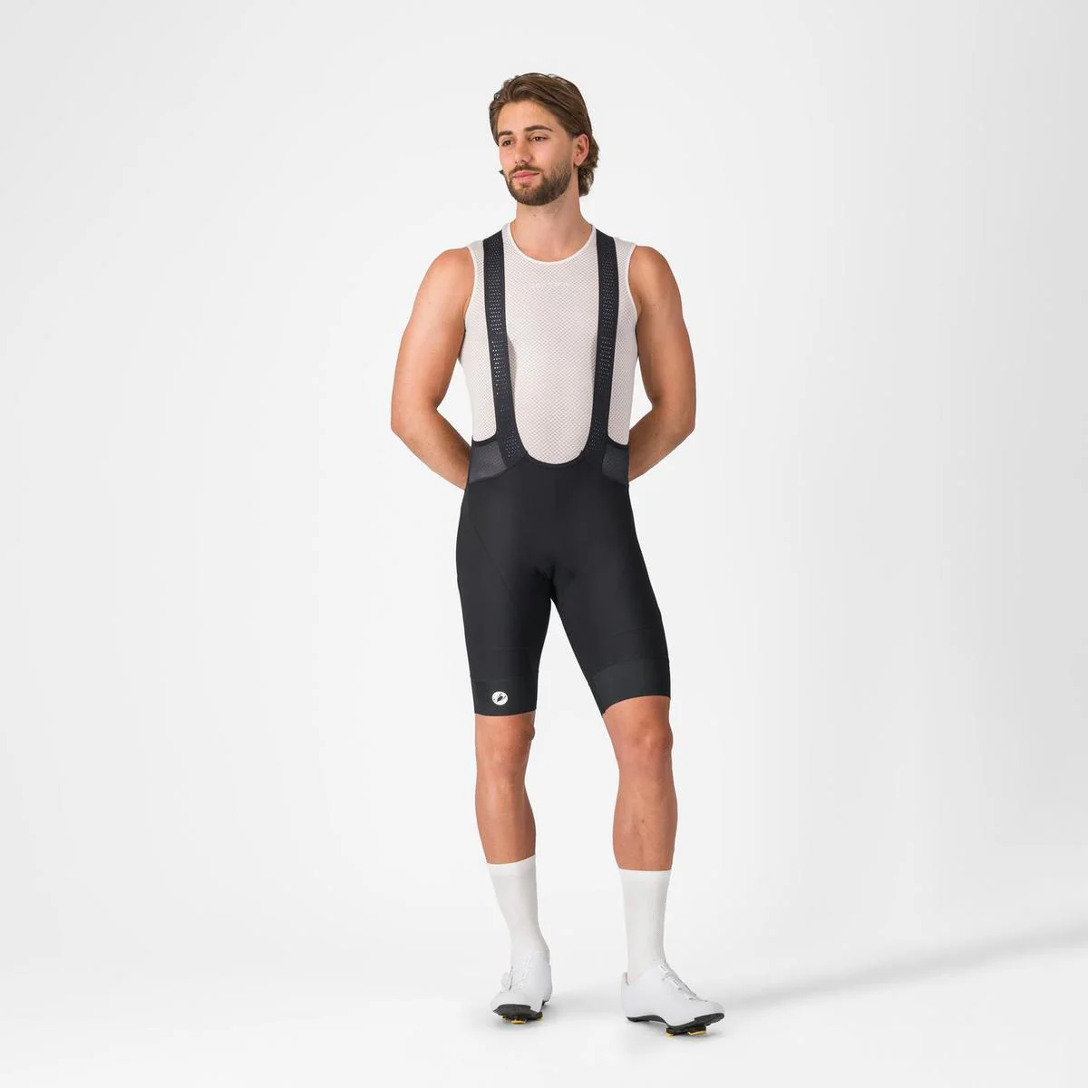 Castelli Endurance 4 Fietsbroek Kort Heren - Zwart