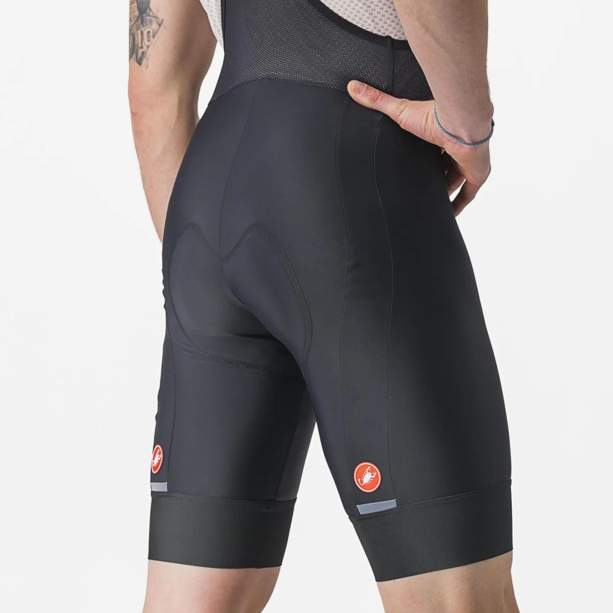 Castelli Entrata 2 Fietsbroek Kort Heren - Zwart - Image 4