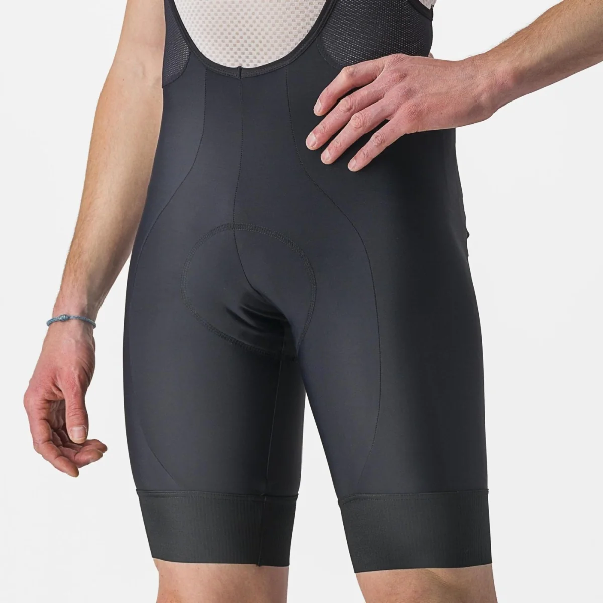 Castelli Entrata 2 Fietsbroek Kort Heren - Zwart - Image 6