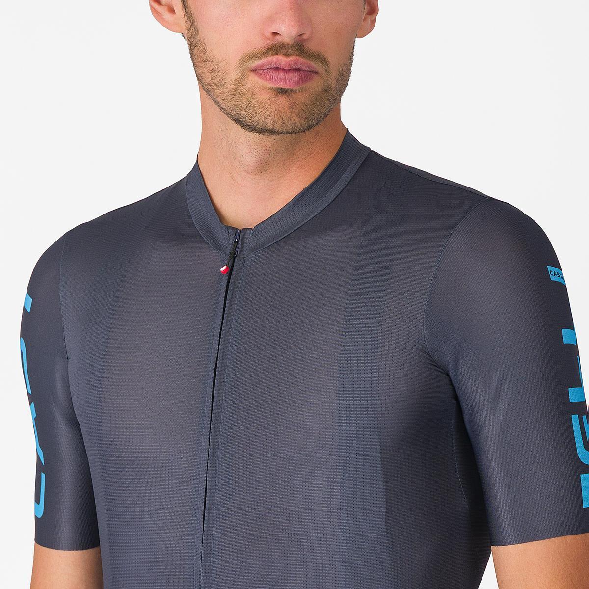 Castelli Entrata Apex Fietsshirt Korte Mouwen Heren - Blauw - Image 2