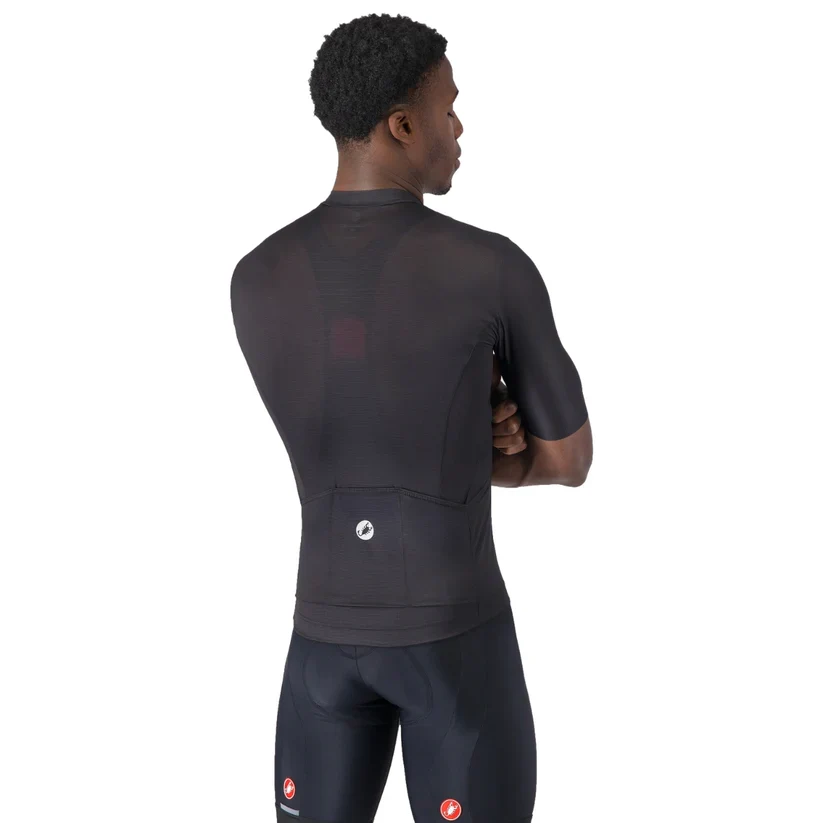 Castelli Entrata Apex Fietsshirt Korte Mouwen Heren - Zwart - Image 2