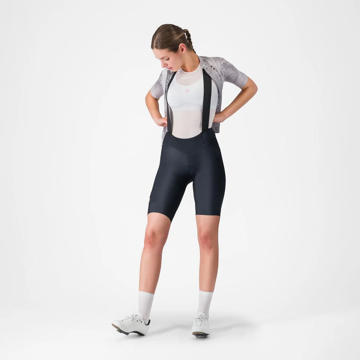 Castelli Prima 2 DT Fietsbroek Kort Dames - Zwart - Image 8
