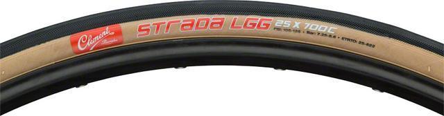 Clement Strada LLG Skinwall Donnelly klassieke raceband (700x25) zwart met bruin - Image 2