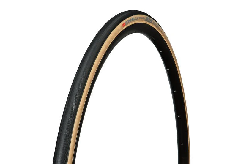 Clement Strada LLG Skinwall Donnelly klassieke raceband (700x25) zwart met bruin - Image 3