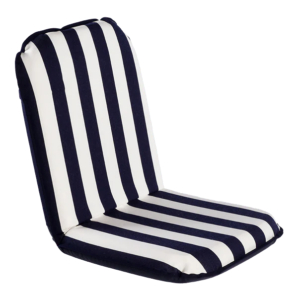 Comfort Seat Classic Regular 100x48x8cm Blue-White-Stripe - Image 2