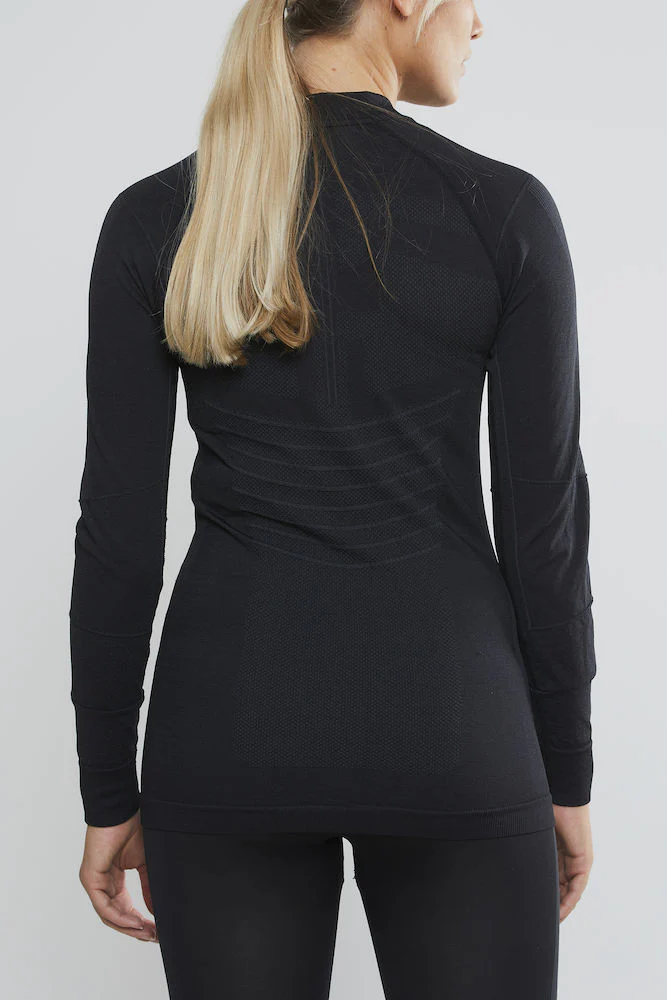 Craft Active Intensity CN LS W thermoshirt lange mouwen zwart dames - Image 2