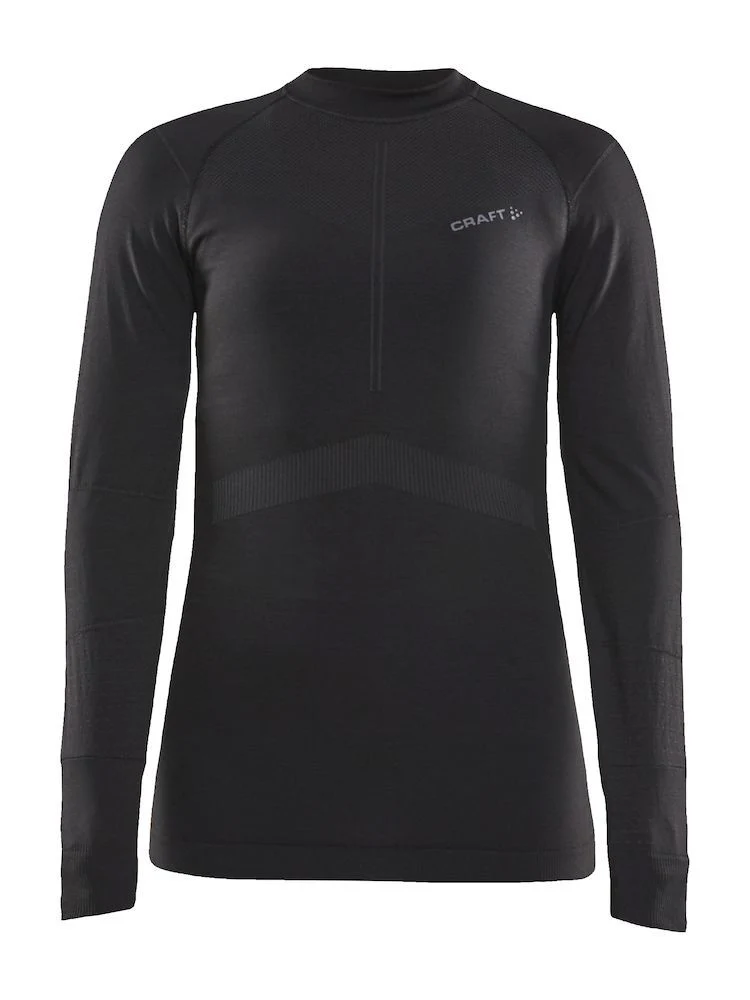Craft Active Intensity CN LS W thermoshirt lange mouwen zwart dames