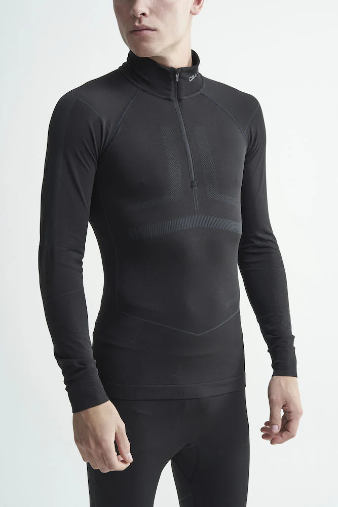 Craft Active Intensity Zip thermoshirt lange mouwen zwart heren - Image 2