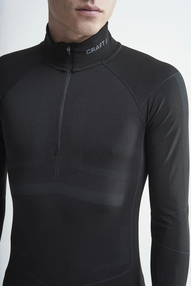 Craft Active Intensity Zip thermoshirt lange mouwen zwart heren - Image 4