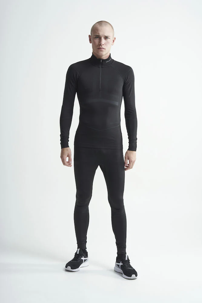 Craft Active Intensity Zip thermoshirt lange mouwen zwart heren - Image 6