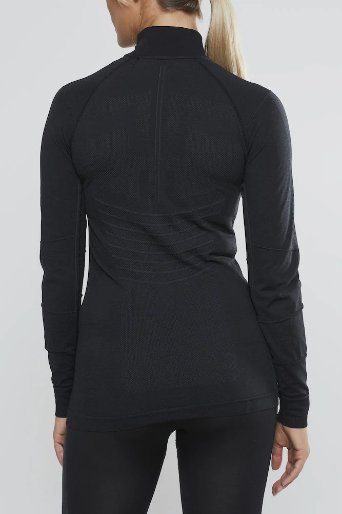 Craft Active Intensity Zip W thermoshirt lange mouwen zwart dames - Image 3
