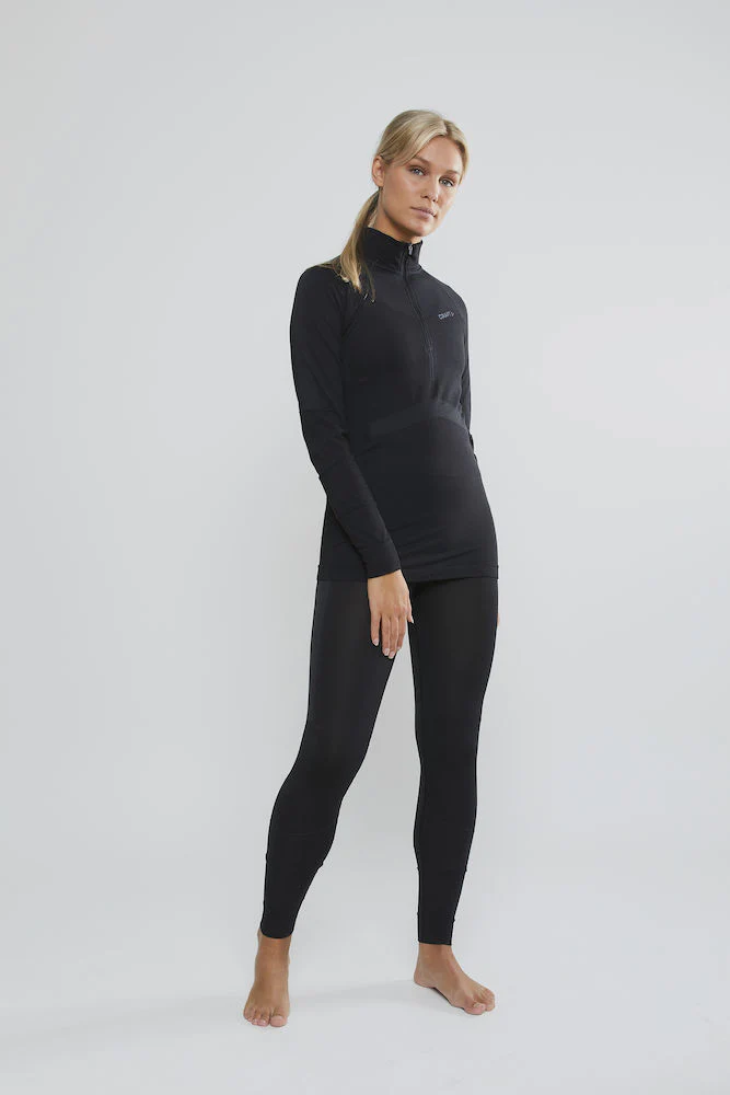 Craft Active Intensity Zip W thermoshirt lange mouwen zwart dames - Image 5