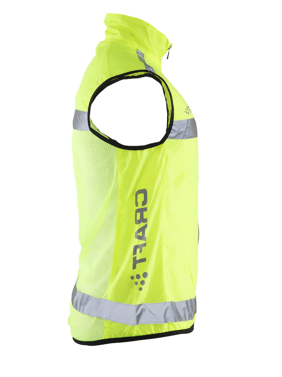 Craft Active Run Safety Vest veiligheidsvest geel unise - Image 2