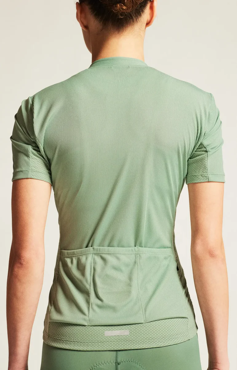 Craft ADV Endur W Fietsshirt Korte Mouwen Dames - Groen - Image 2