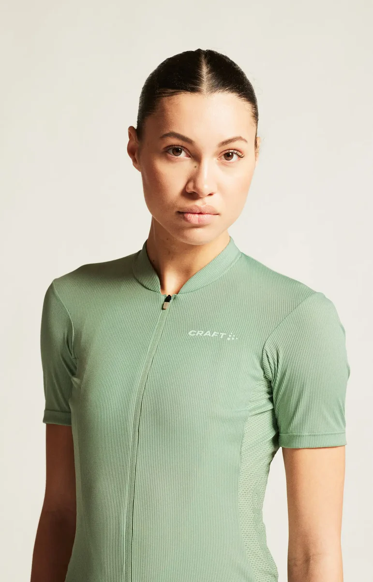Craft ADV Endur W Fietsshirt Korte Mouwen Dames - Groen - Image 3