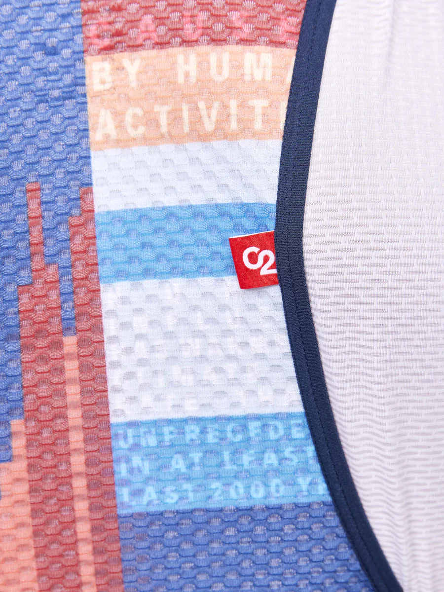 Craft ADV Endurance Bibshort fietsbroek kort blauw met rood heren - Image 5