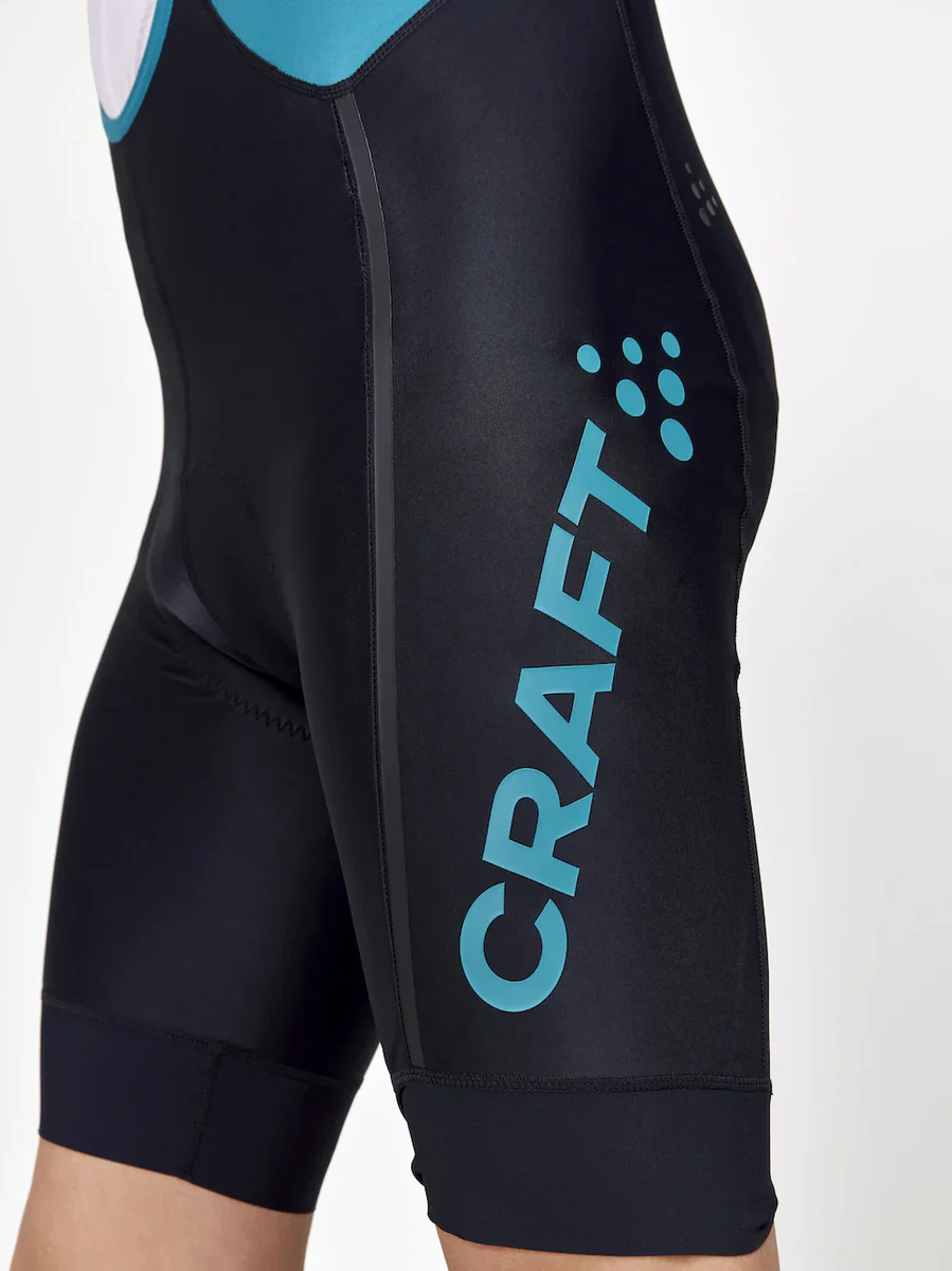 Craft ADV Endurance Bibshort fietsbroek kort zwart met blauw heren - Image 4