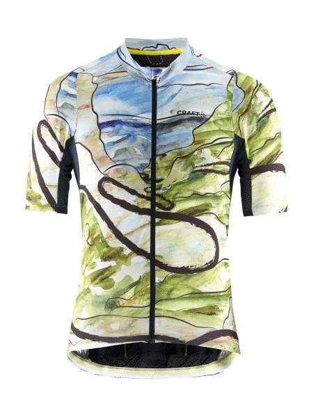 Craft ADV Endurance Graphic fietsshirt korte mouwen blauw/groen heren - Image 6