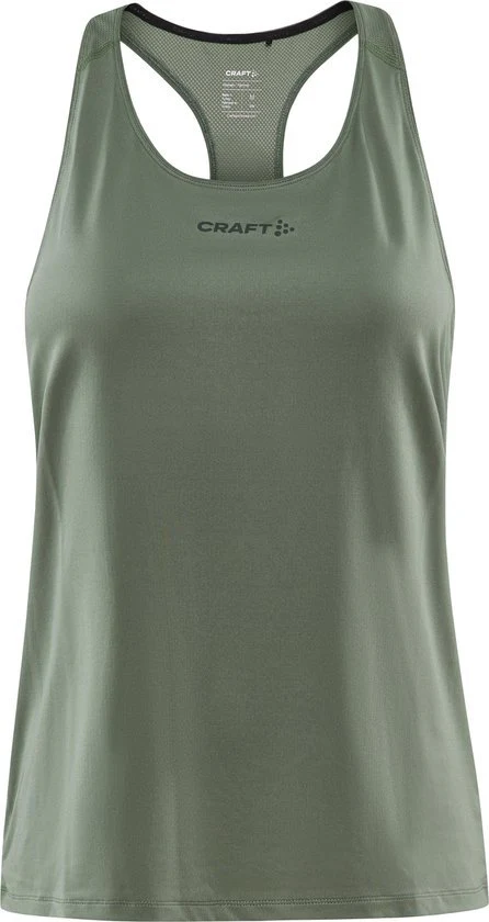 Craft ADV Essence Singlet W hardloop- sporshirt zonder mouwen groen dames - Image 3