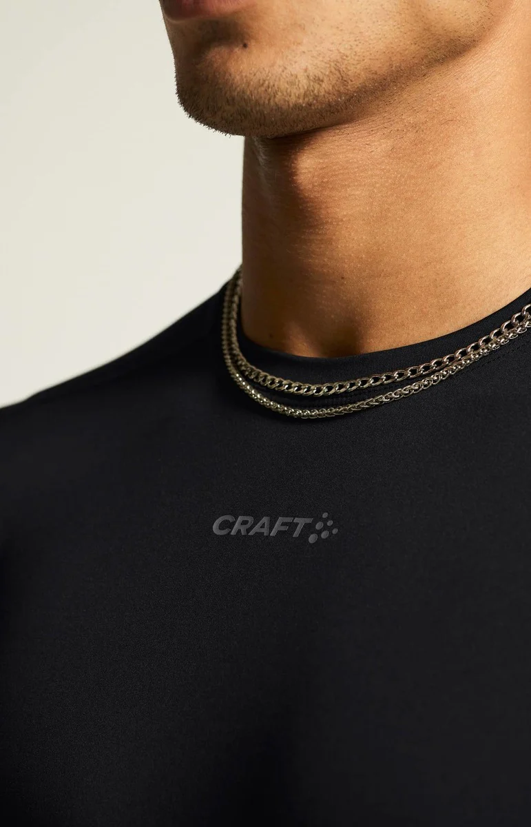 Craft ADV Essence SL Tee II hardloop- trainingsshirt zonder mouwen zwart heren - Image 2