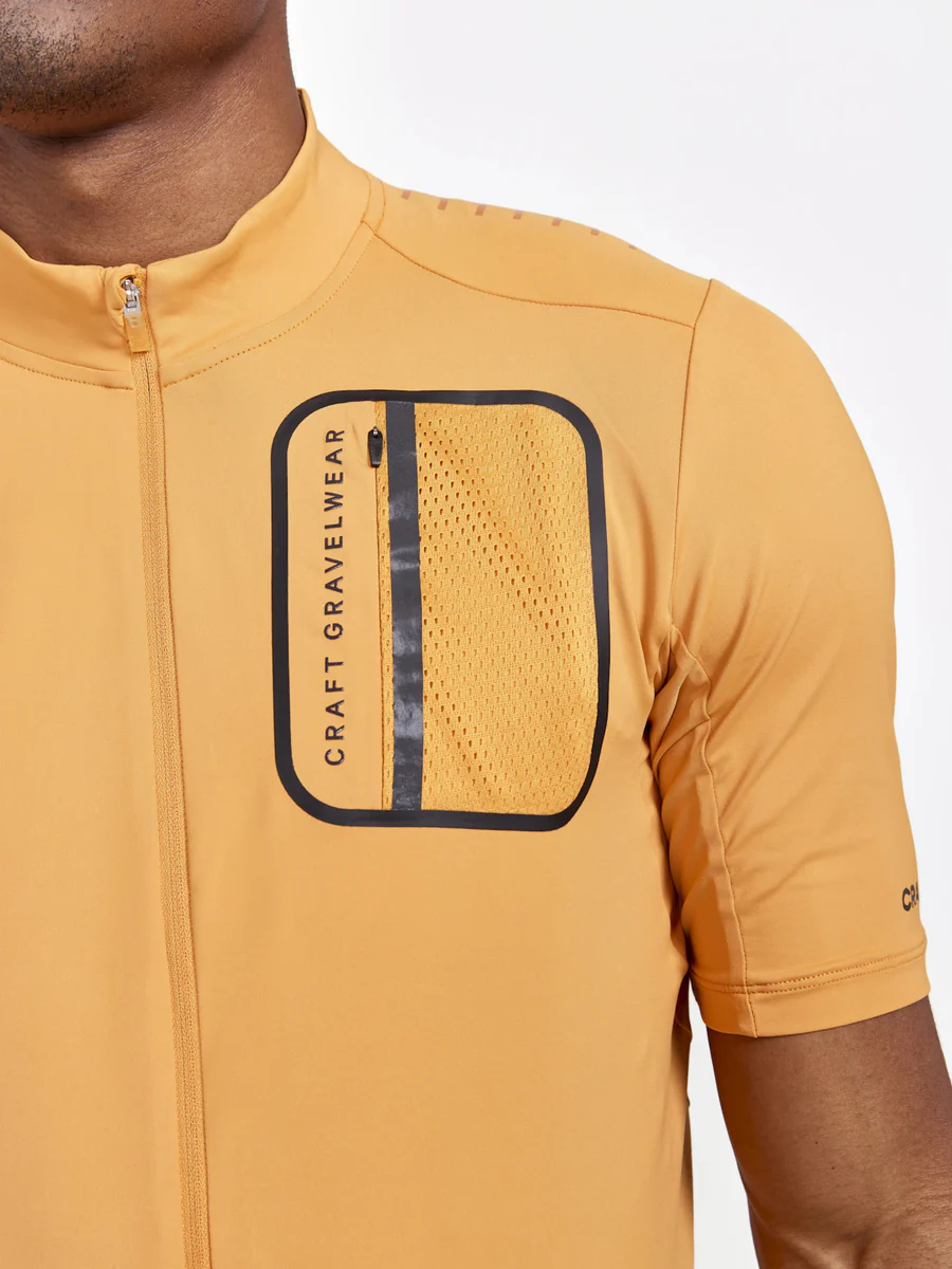 Craft ADV Offroad SS Jersey MTB fietsshirt korte mouwen oranje heren - Image 4