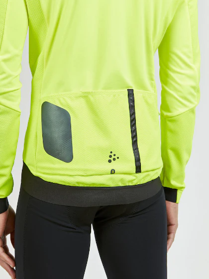 Craft ADV Softshell Jacket fietsjack geel heren - Image 5