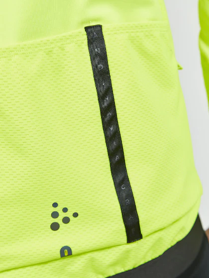 Craft ADV Softshell Jacket fietsjack geel heren - Image 6