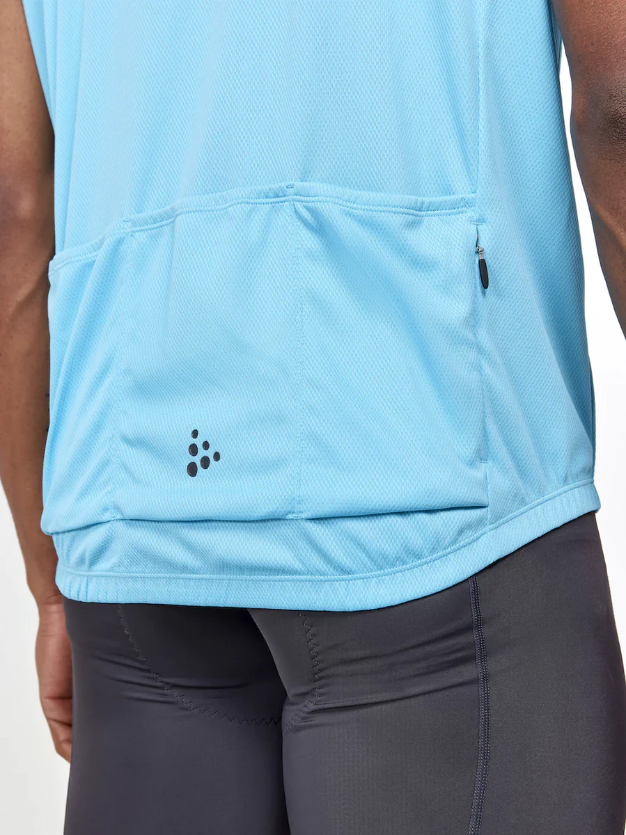 Craft Core Endur Logo Jersey fietsshirt korte mouwen blauw heren - Image 4