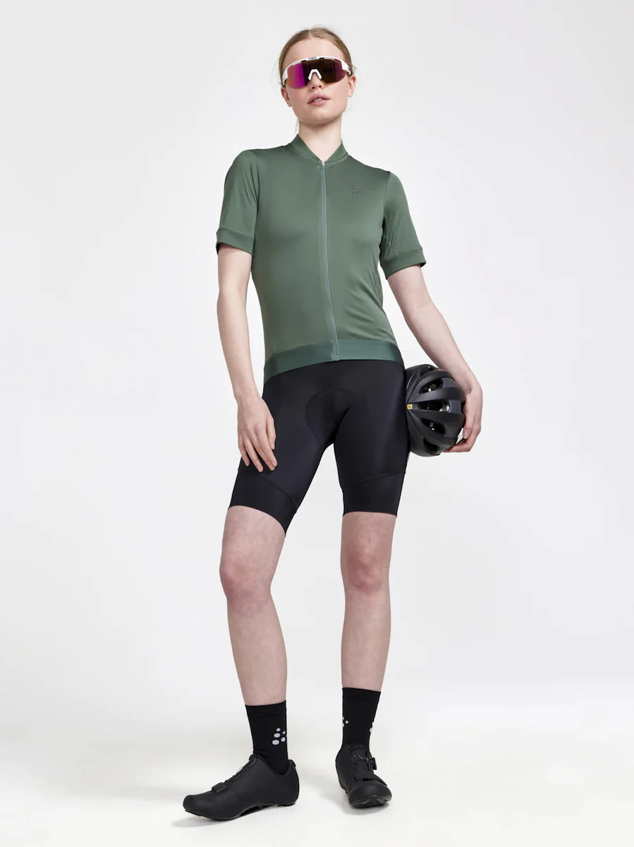 Craft Core Essence Jersey RF fietsshirt korte mouwen groen dames - Image 5