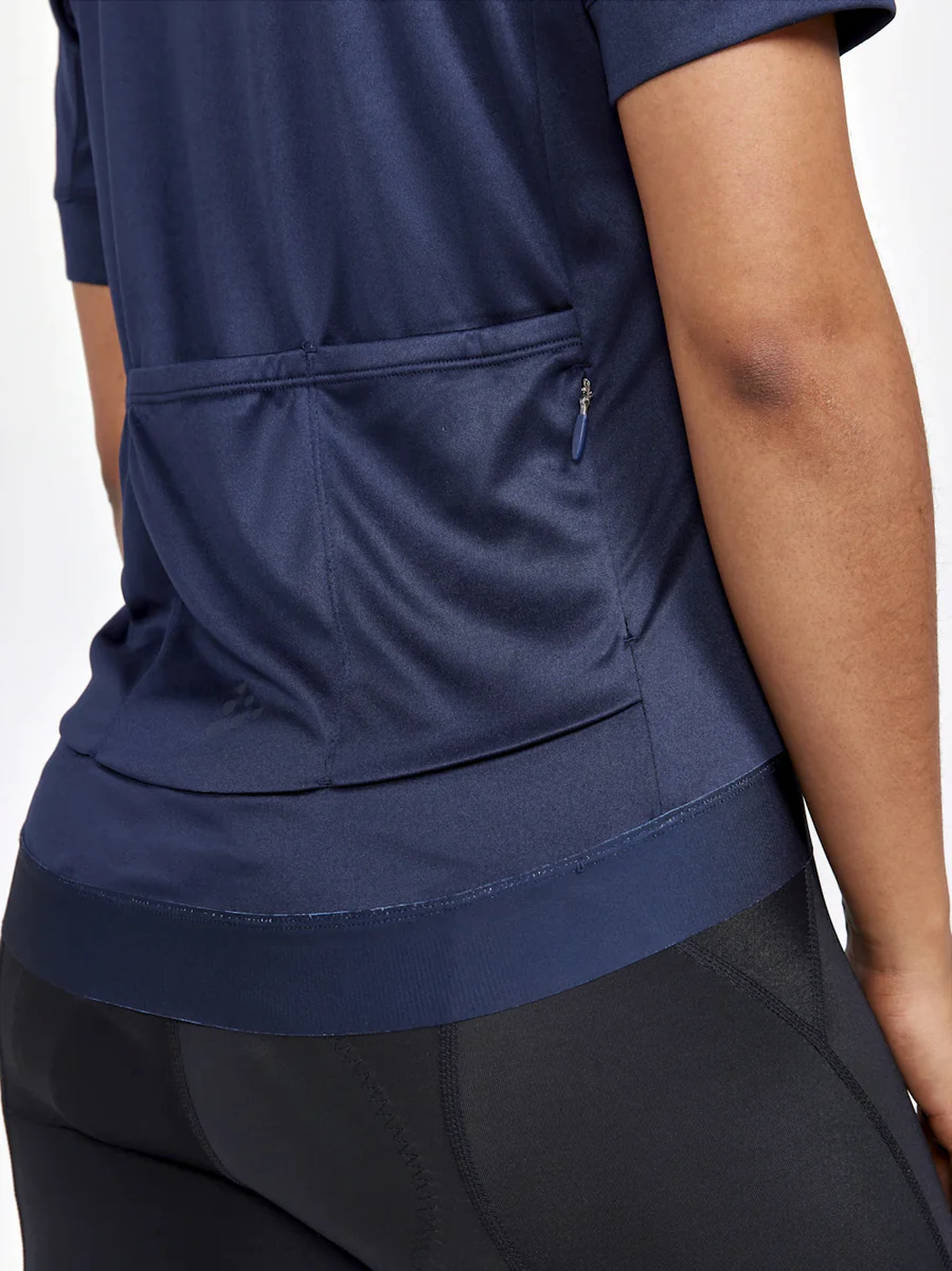 Craft Core Essence Jersey RF fietsshirt korte mouwen blauw dames - Image 4