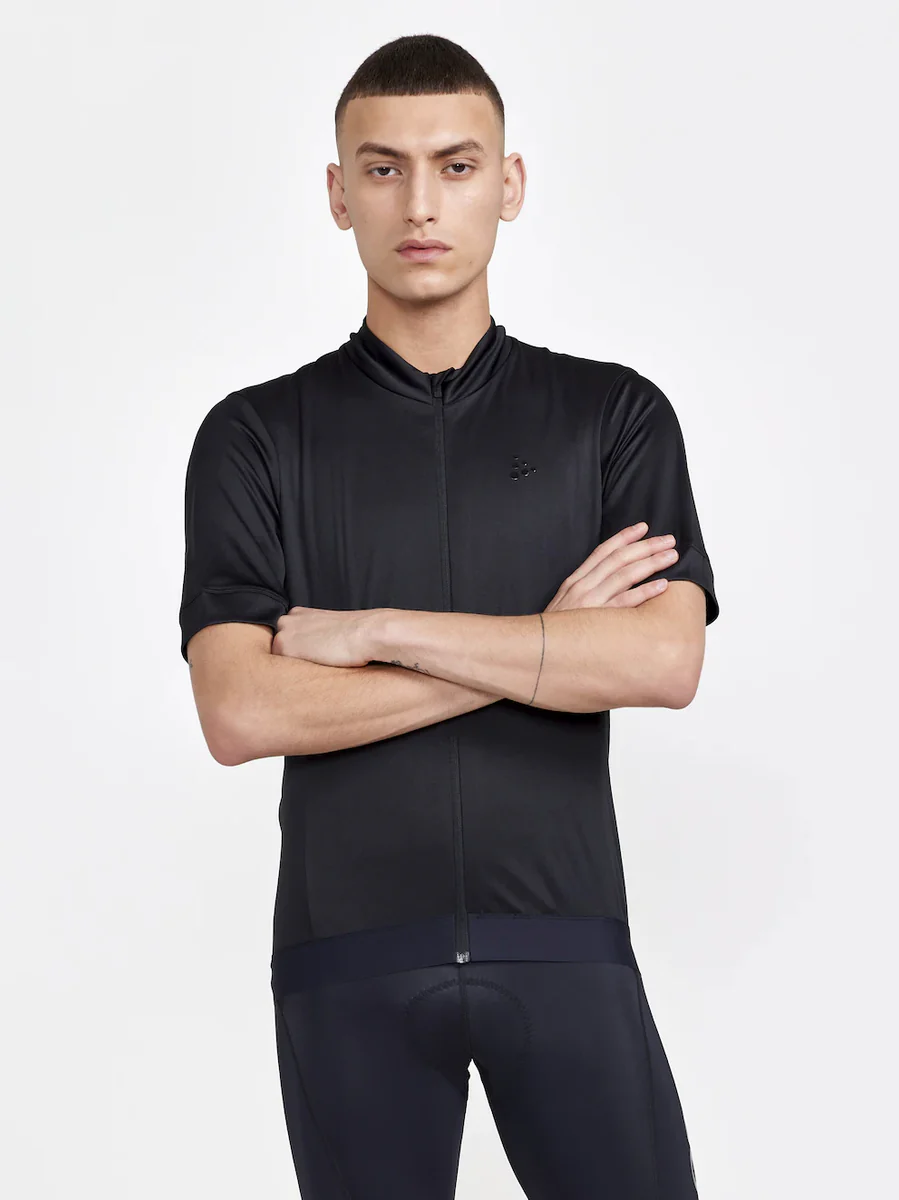 Craft Core Essence Jersey RF fietsshirt korte mouwen zwart heren - Image 2