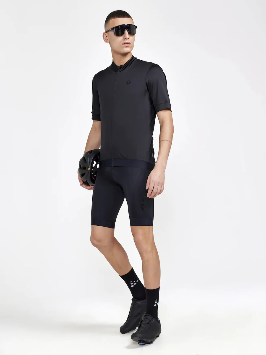 Craft Core Essence Jersey RF fietsshirt korte mouwen zwart heren - Image 5