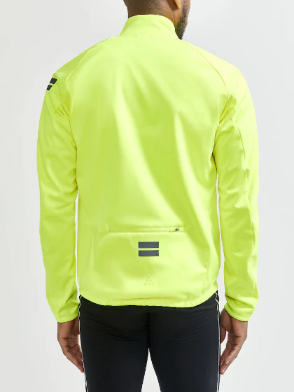 Craft Core Ideal 2.0 fietsjack geel heren - Image 3