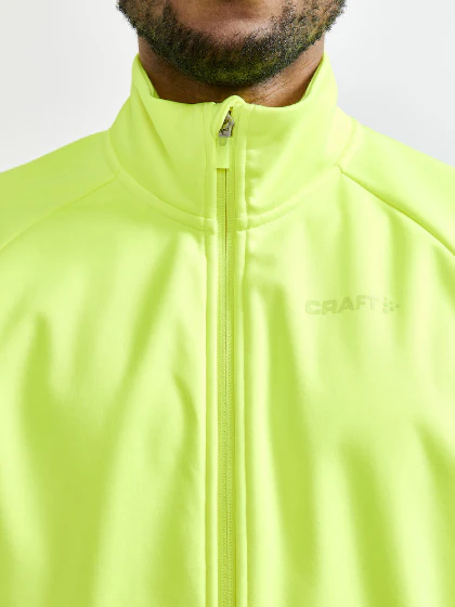 Craft Core Ideal 2.0 fietsjack geel heren - Image 5