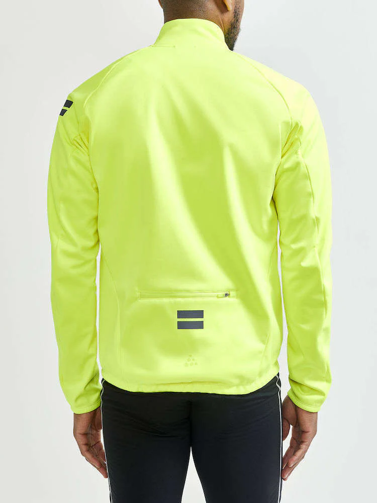 Craft Core Ideal 2.0 fietsjack geel heren - Image 8