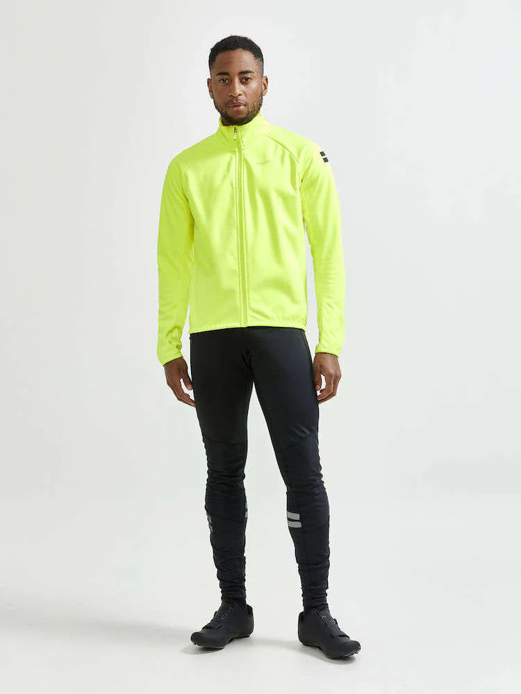 Craft Core Ideal 2.0 fietsjack geel heren - Image 9