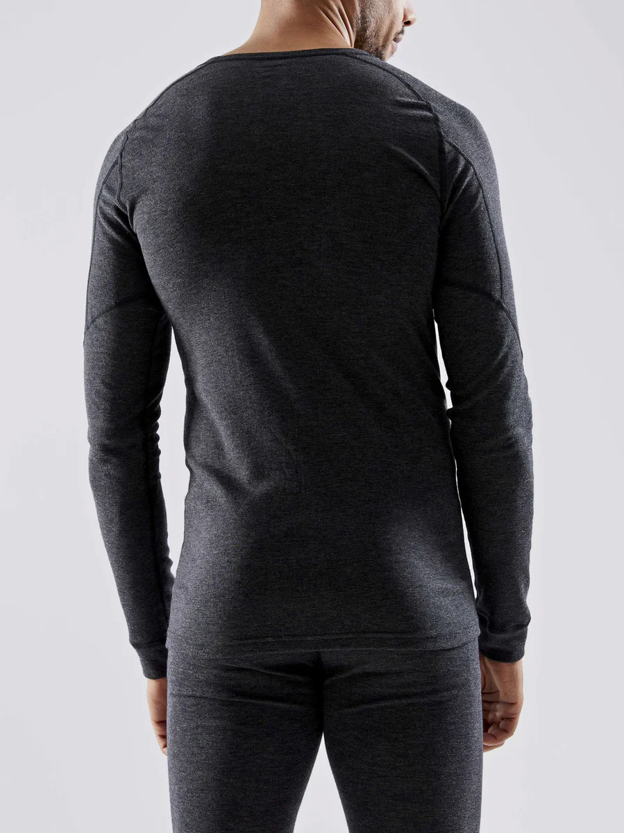 Craft Core Wool Merino thermoset zwart/grijs heren - Image 3