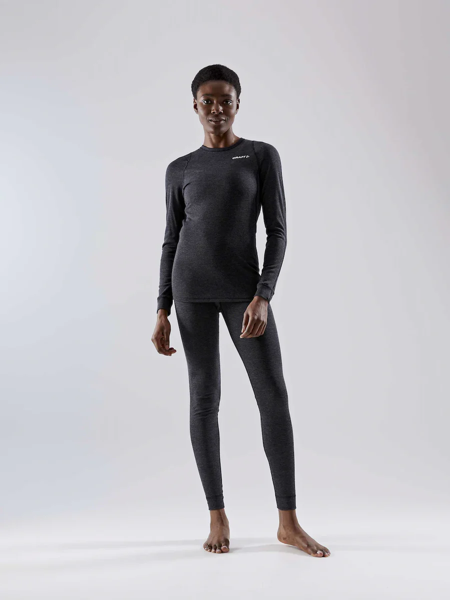 Craft Core Wool Merino W thermoset zwart/grijs dames - Image 9