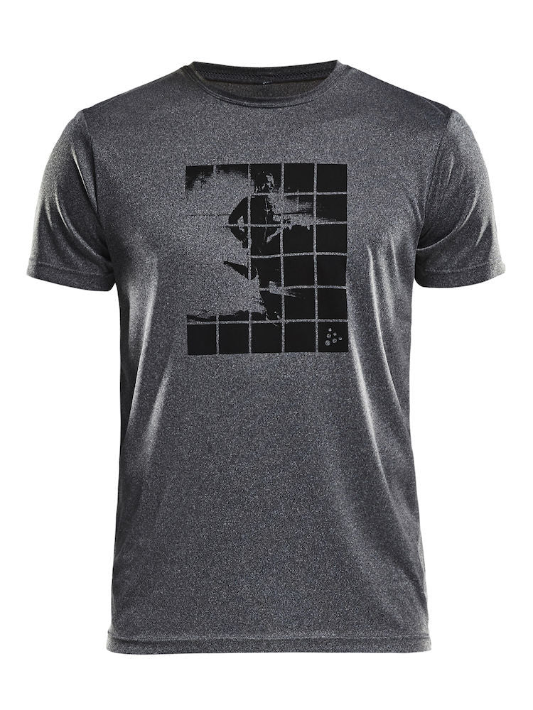 Craft Eaze SS Graphic Tee heren hardloopshirt