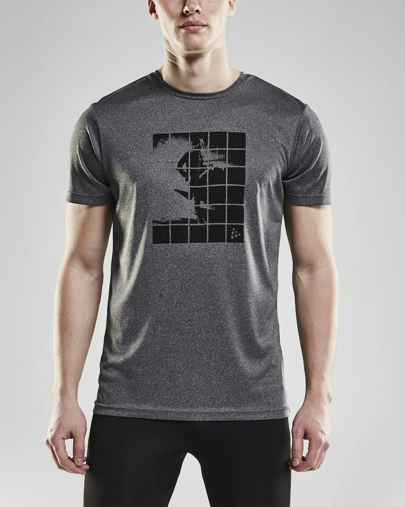Craft Eaze SS Graphic Tee heren hardloopshirt - Image 2