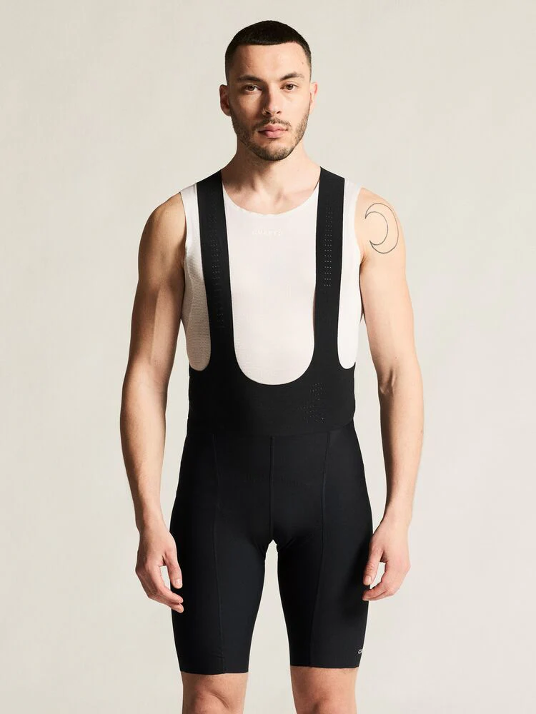 Craft Endur Aero Bib Shorts C1 M Fietsbroek Kort Heren - Zwart - Image 7