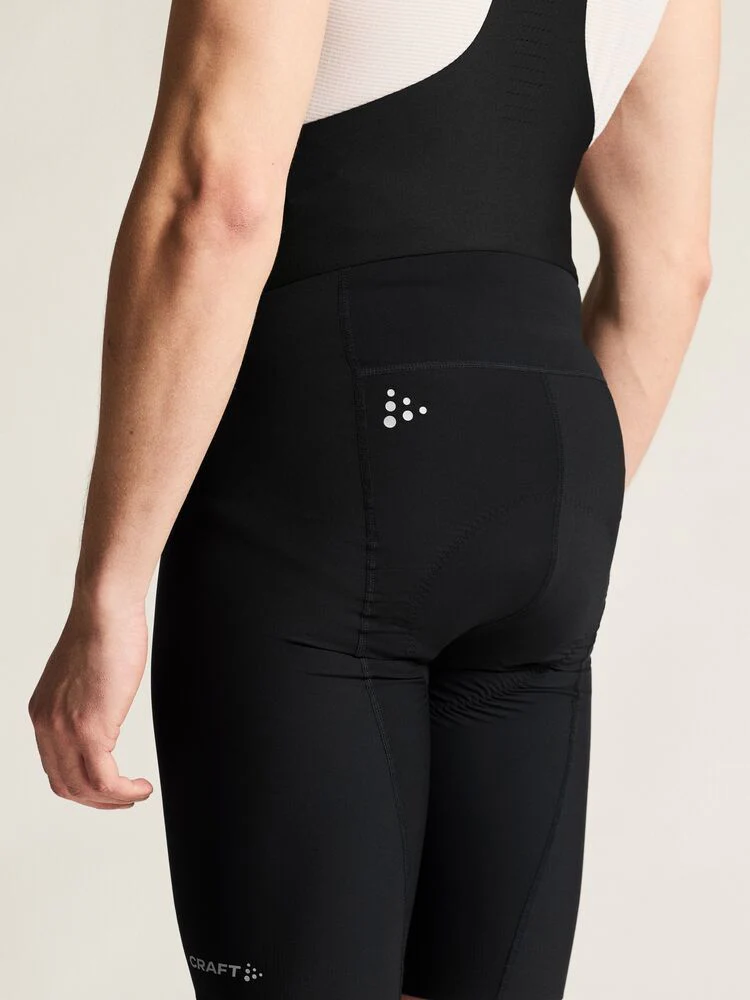 Craft Endur Aero Bib Shorts C1 M Fietsbroek Kort Heren - Zwart - Image 9