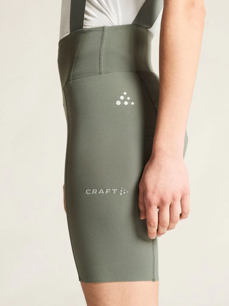 Craft Endur Bib Shorts C2 W Fietsbroek Kort Dames - Groen - Image 10